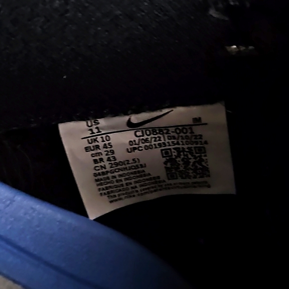 Mens Nike SB's, Size 11 Black & White - Picture 5 of 5